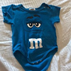 M & M onesie